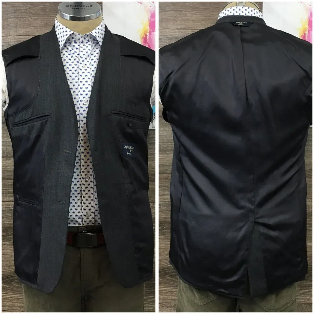 JOSEPH & FEISS Mens Blazer Sport Coat Casual Jacket Size 36S Wool Suit‎